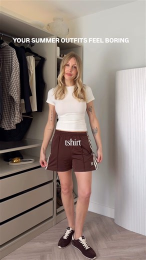 Bored of your shorts and t-shirt summer outfits? 👉🏼 Try this instead #summeroutfits #styletips