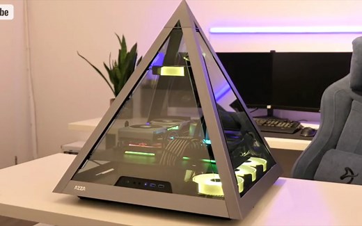 【油管搬运】AZZA 金字塔804机箱+AMD2700x+RTX2070s装机