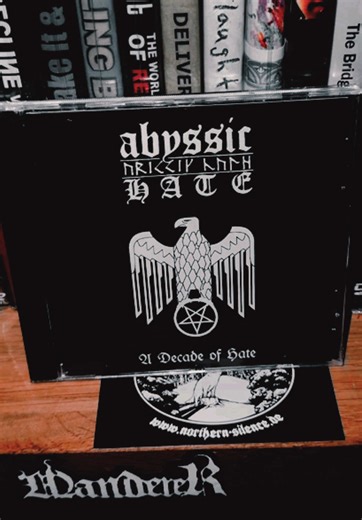 Abyssic hate - a decade of hate cd #abyssichate #dsbm #cd #metal #blackmetal