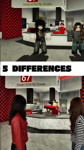 FIND 5 DIFFERENCES! Roblox vs Real Life 😱😱