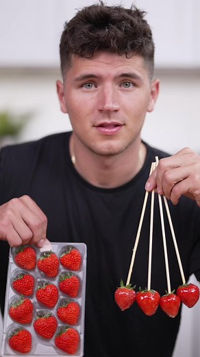42K views · 4.1K reactions | Strawberry Tanghulu #strawberry #tanghulu #recipe #masterchef #viral #delicious | Nick DiGiovanni | Facebook