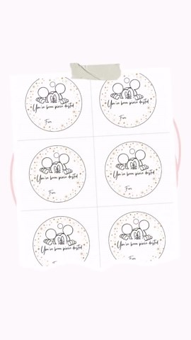 DCL Pixie Dust Gift Tags-printable - Etsy