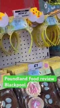 Poundland food review Blackpool