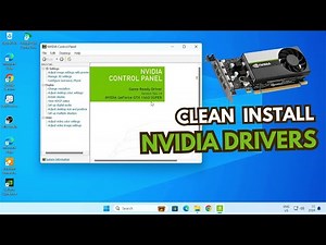 Clean Install Nvidia Graphics Drivers using DDU