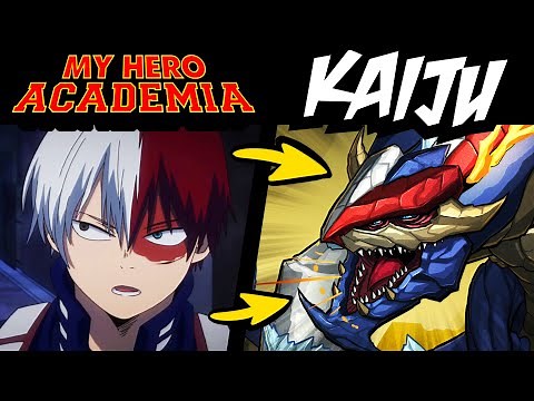 What if MY HERO ACADEMIA Heroes Were GIANT MONSTERS?! (Lore & Speedpaint)