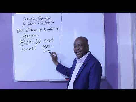 REPEATING DECIMALS (First methods )