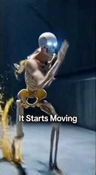 Your Skeleton Is Alive… And It’s Not You #skeleton #creepy