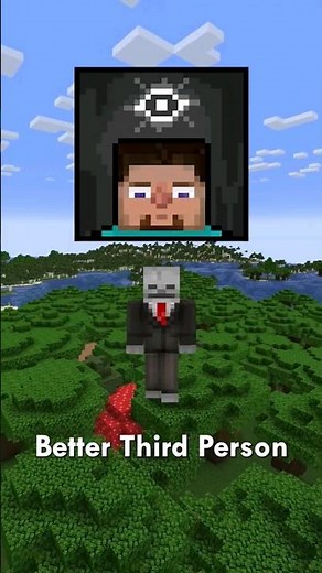 Mini Mod Reviews - Better Third Person #BetterThirdPerson #minecraft #mod