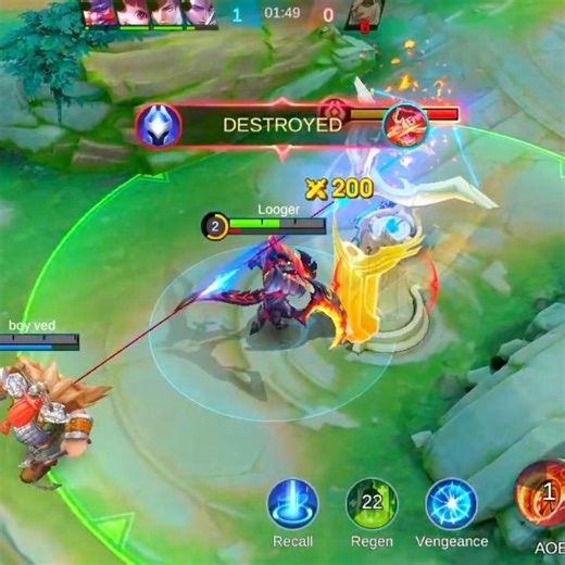 Thamuz Under attak 😡 MLBB #shorts #mobilelegends #mlbb