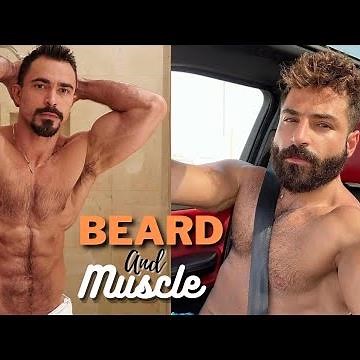 Beard & Muscle | Bearded Muscular Men | Fitness