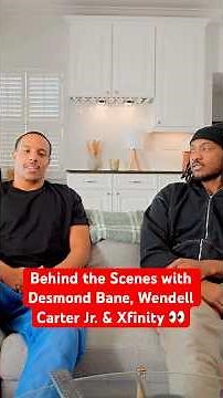 Behind the Scenes with Desmond Bane, Wendell Carter Jr. & Xfinity 👀