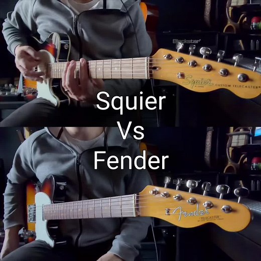 Squier Vs Fender Telecaster: Rhythm Edition … … … #telecaster #rhythmguitar #funkguitar #shootout #cleantone