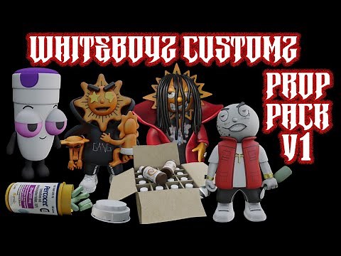 Prop Pack V1 | Whiteboyz Cusomz | Fivem Prop Pack