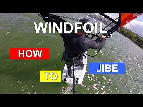 Windfoil : how to jibe - Tuto#1 (French)