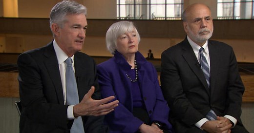 Fed chairs on quantitative easing