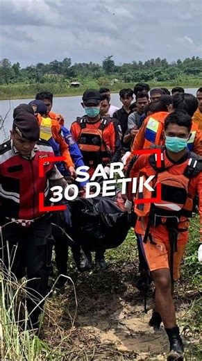 30-SECOND SAR || BASARNAS DIVERS FIND A MAN AT A DEPTH OF 10 METERS IN LAKE CISADAH, BANTEN