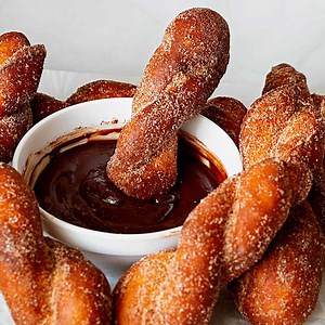 Easy Twisted Doughnuts - Yeasted, Deep Fried