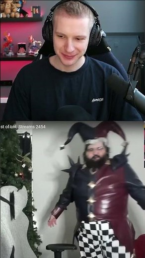 Jankos On PinkWard's Shaco Cosplay..