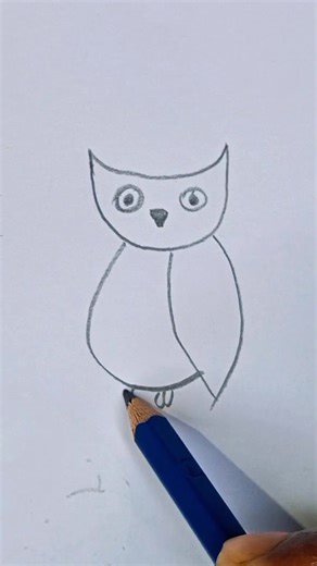 1.4K views · 12 reactions | How to draw a Owl #draw #art | Emon Artist | Facebook