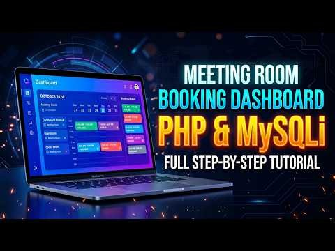 Meeting Room Booking Dashboard | Native PHP & MySQLi Project with Source Code