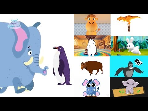 Hickory Dickory Dock || Elephant vs Penguin || Sponsored by: Preview 2 Effects