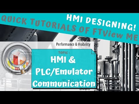 FactoryTalk View ME | How to establish HMI communication with PLC/Emulator