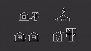 Electricity Animation Library House Electrification Animated Stock Footage Video (100% Royalty-free) 3550605679 | Shutterstock