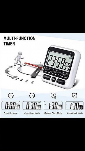 Master Your Cooking Process with KTKUDY Kitchen Timer!