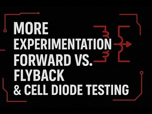 WFC Experiments - Forward Vs. Flyback, & Cell Diode Testing