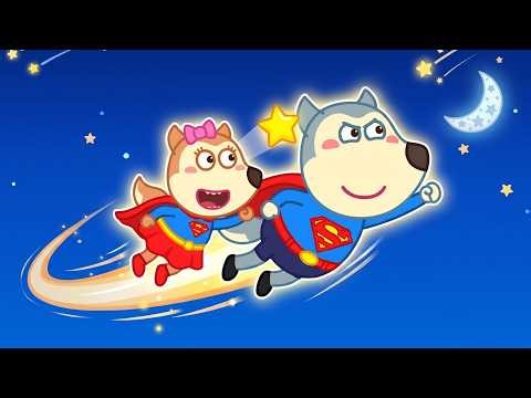 Super Wolfoo Saves the Day! 🦸‍♂️ Kids Action Song | Wolfoo Kids Songs & Rhymes