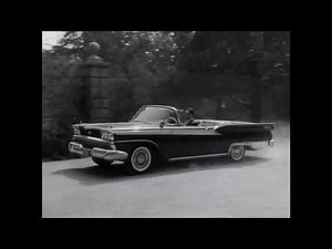 Perry Mason Drives a 1959 Ford Skyliner retractable