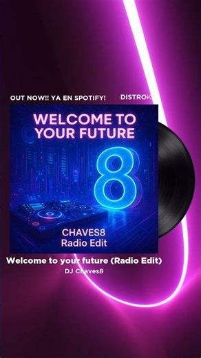 🎶 WELCOME TO YOUR FUTURE – RADIO EDIT 🌍 #djchaves8