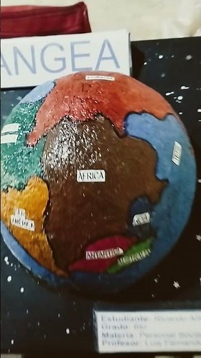 Mi maqueta Super Continente PANGEA