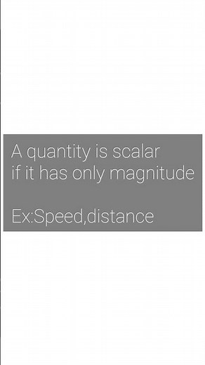 Scalars and vectors, explained by learniverse physics