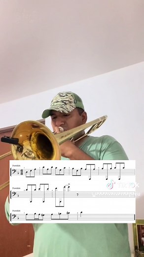Respuesta a @M.A.R.L👻 Pdf disponible en mi instagram @cocovalverdeperu #trombonistas #trombon #trombone #marinera #entradademarineracontrombon #musicaperuana #fyp