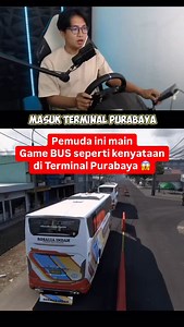 253K views · 2.2K reactions | Pemuda ini main Game Bus seperti kenyataan di Terminal Purabaya  . Suangarr tenan GAME saiki, yok opo menurutmu rek? . . By #SurabayaTerkini #Surabaya #Suroboyo #Sby #TerminalPurabaya #TerminalBungurasih #Sub | Update Surabaya Terkini | Facebook