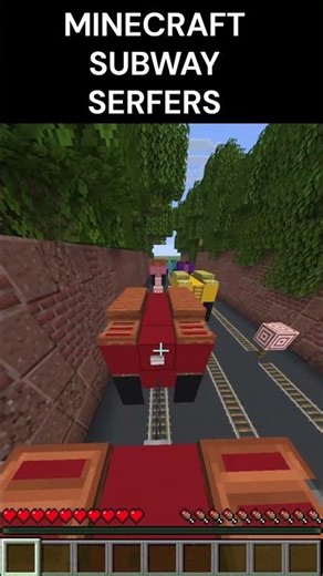minecraft subway serfers #minecraft