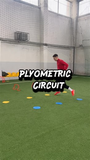 VH Athletics | Football Performance Coach on Instagram: "PLYOMETRIC CIRCUIT ⚡️ Fitness/plyometric training on the pitch⚽️ Plyometric exercises to develop power, reactivity and efficiency in football movements. Players: @erdit.tlb & @adoniis.hotii 🇽🇰 #vhathletics #strengthandconditioningcoach"