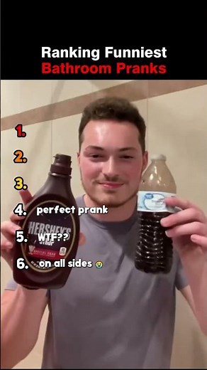 Ranking Funniest Bathroom PRANKS 😱😂