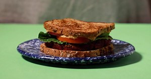 Make your own plant-based burgers dressed with a plant-based chipotle "mayo" from scratch with this fresh and healthy recipe. Use a plant-based bread or bun option and top with your favorite fresh ingredients. Get the recipe: https://www.raleys.com/be-inspired/plant-based-burger/ | Raley's