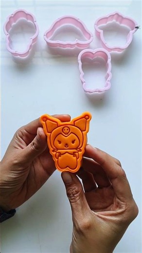 Cute kuromi clay art #clayart #art #creativeclayideas