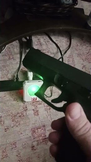 laser target vs 9mm laser cartridge