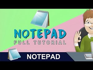 NOTEPAD FULL TUTORIAL - All options and shortcuts of Notepad in one video | Be A Computer Expert