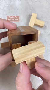Pack the pieces outside the box 1st in order to find a way to fit them into the box. #puzzle #puzzlesolving #puzzlemaster #puzzles | Puzzle Master Inc.