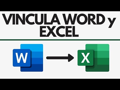 COMO vincular una hoja de WORD con EXCEL