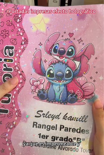 Cómo hacer una portada de cuaderno original con papel holográfico
