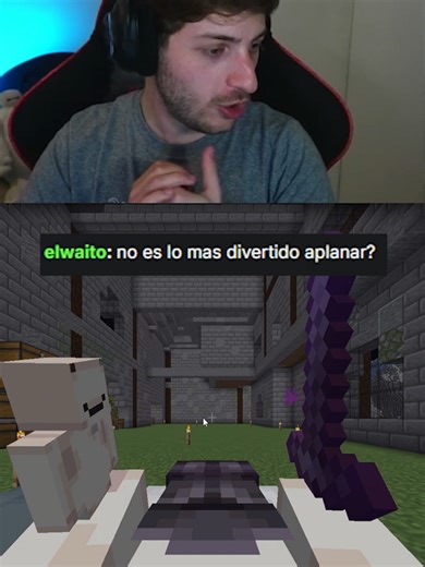 Es mejor el terreno natural que aplanar. #minecrafttecnico #minecraft #bedrock #java #hator #opinion