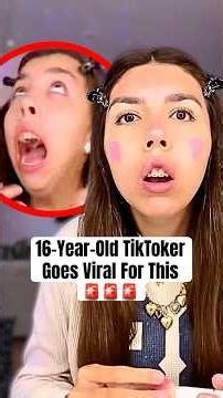 16-Year-Old TikToker Goes Viral For This #shorts #HaileyMay #beautytiktoker