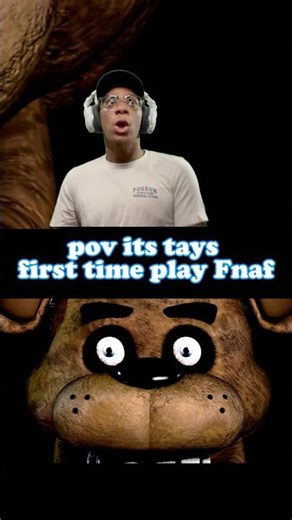 BRO FNAF IS TERRIFYING #fnaf #scary #indiegame #funny #fivenightsatfreddys #jumpscare