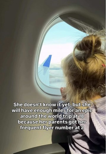Kid's Frequent Flyer Number: Future Travel Savings
